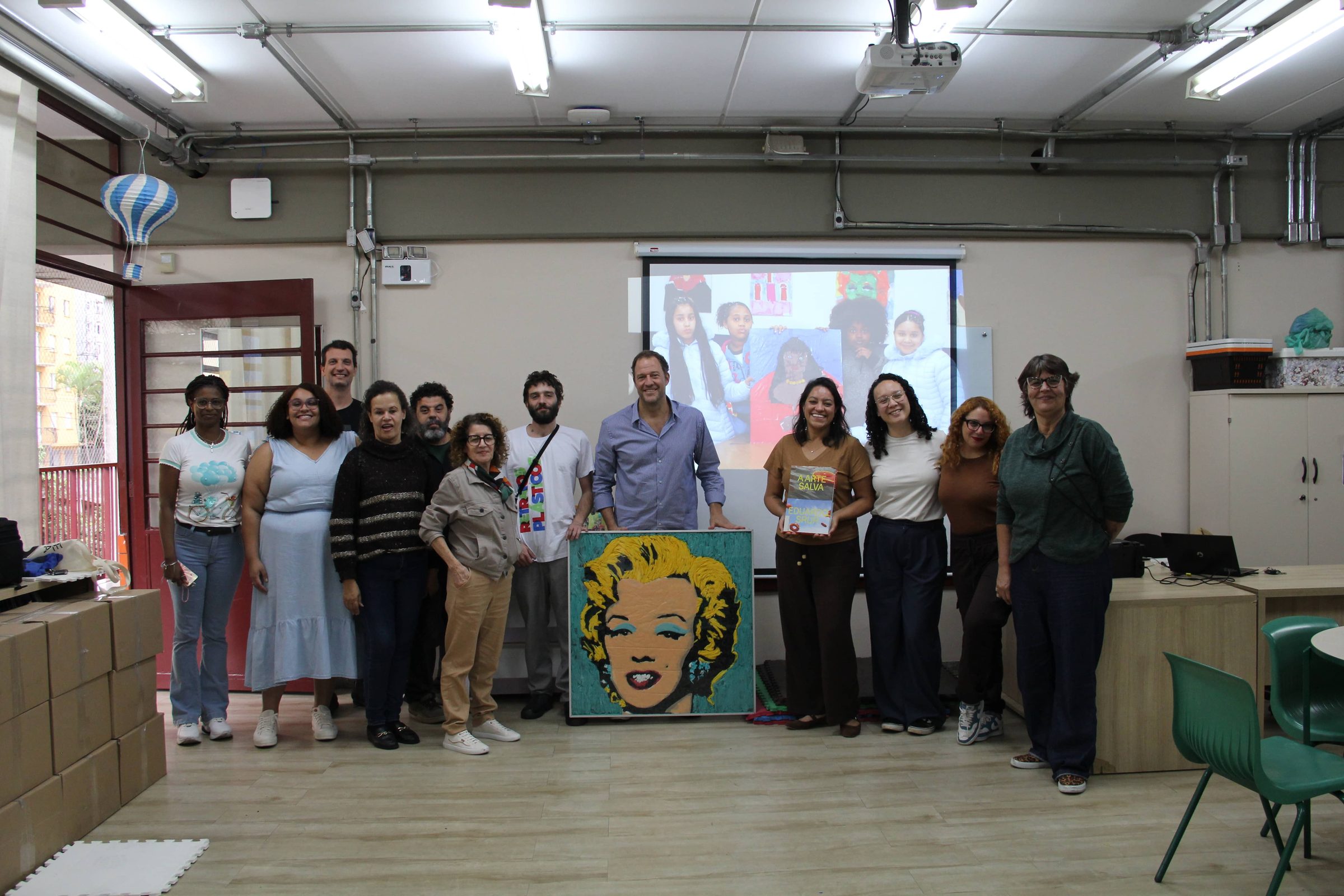 Profesores y equipo del proyecto