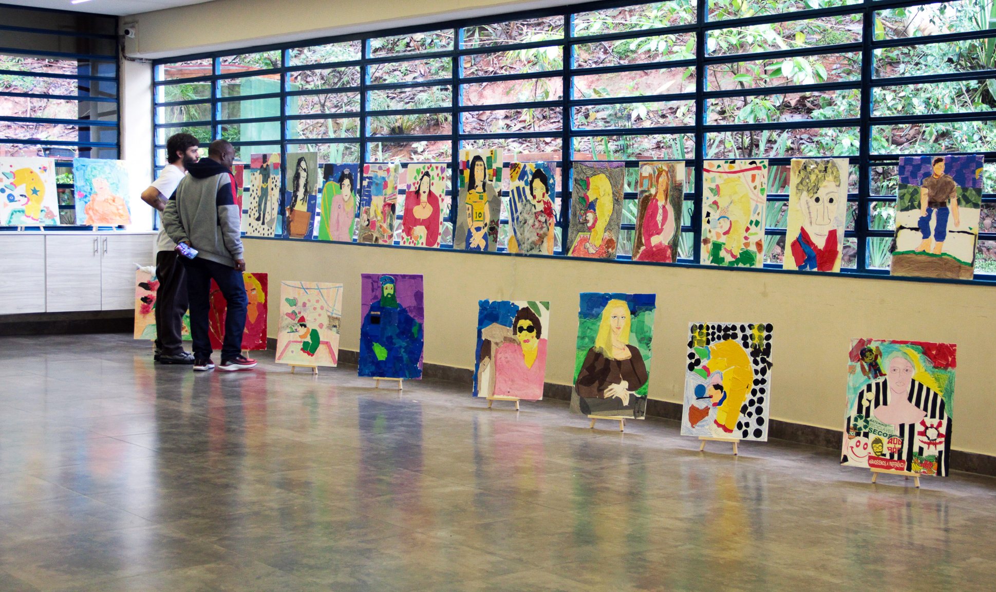 Exposición de los trabajos de los alumnos